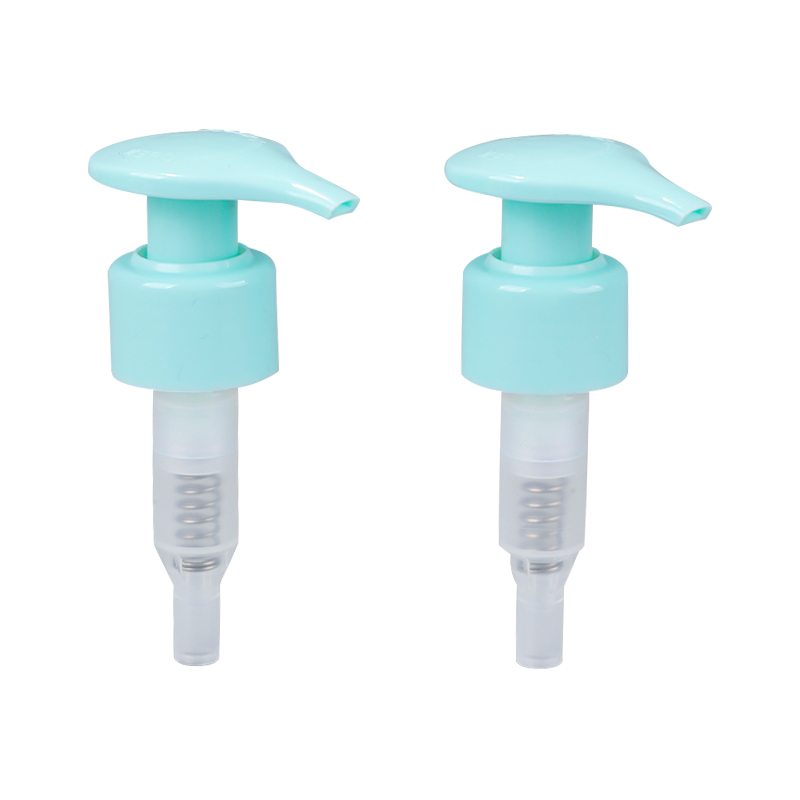 오른쪽 왼쪽 잠금 디스펜서 로션 펌프